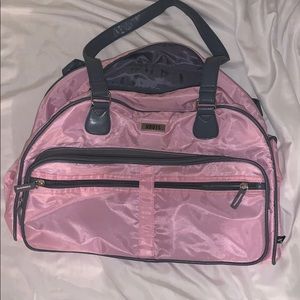 Pink roots shoulder bag